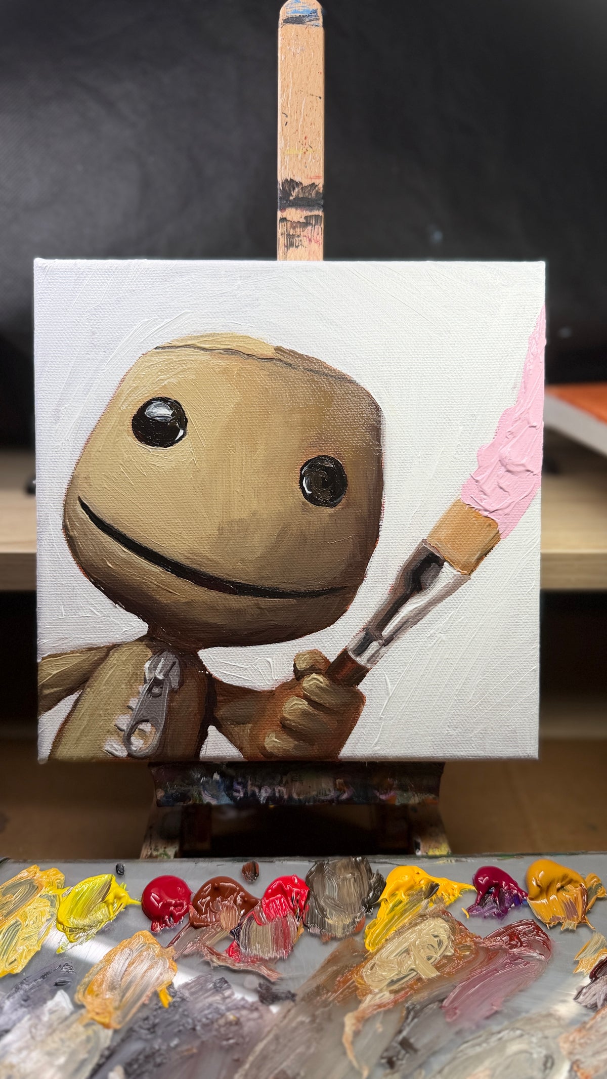 Artist Sackboy - Mini Painting