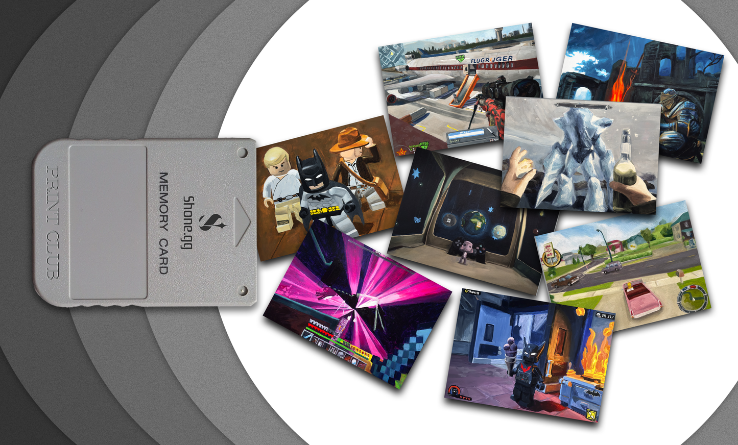 SHONE - PRINT CLUB (Monthly Subscription)