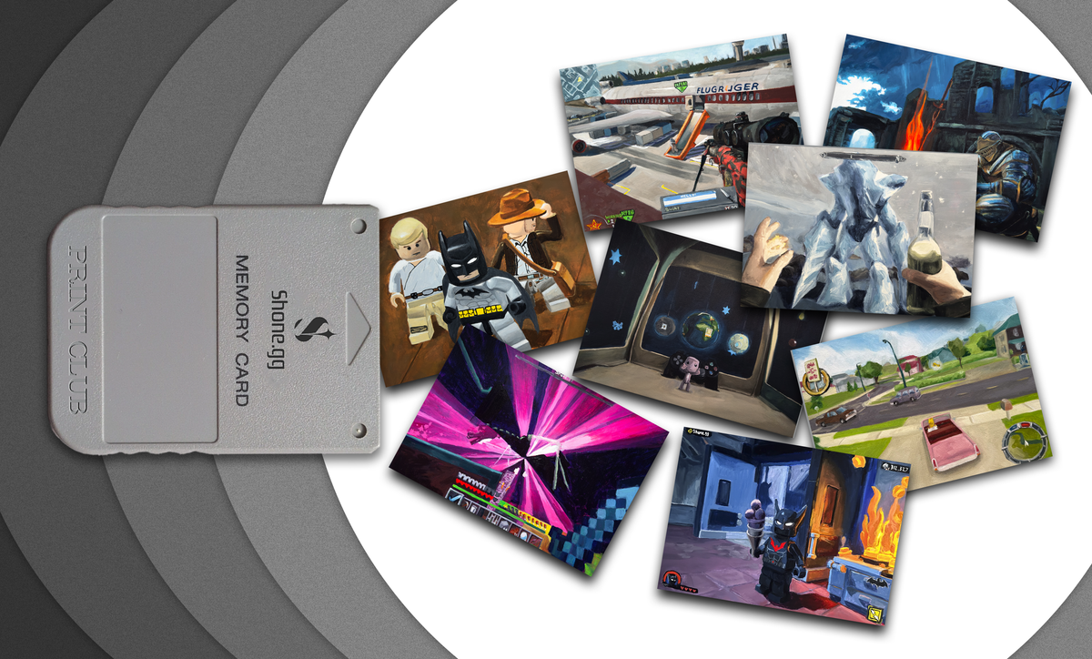 SHONE - PRINT CLUB (Monthly Subscription)