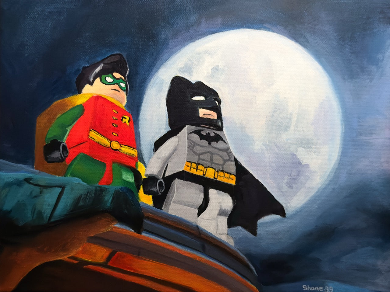 LEGO Batman - Original Painting