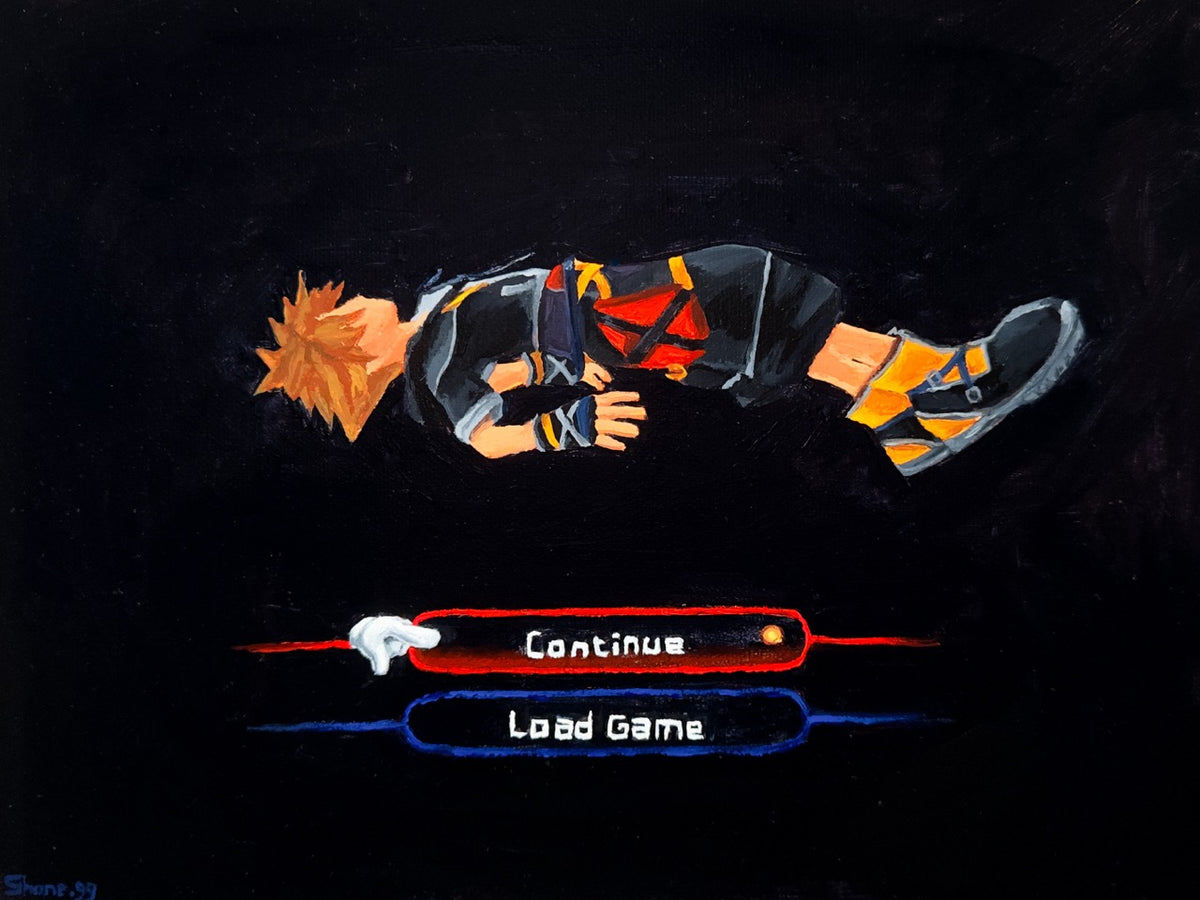 Game Over (KH2) - Original Painting