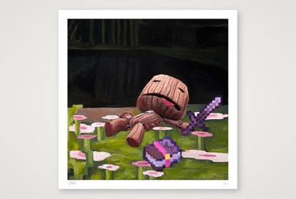 A Big Adventure — 40×40cm, 16×16" Print only