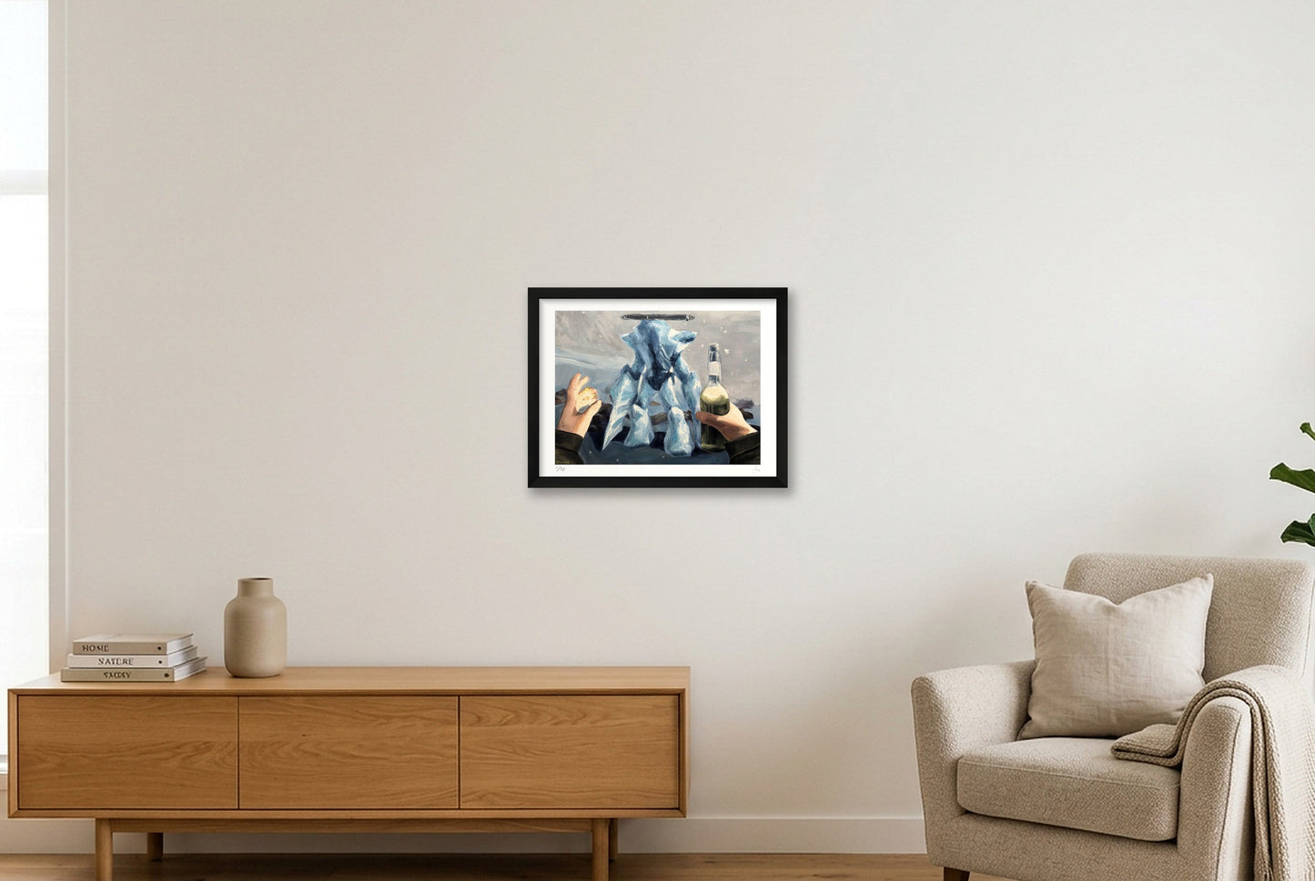 Cold Ones — 40×30cm, 16×12" Black Frame