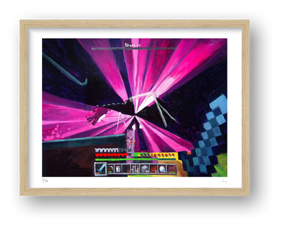 Ender Dragon — framed
