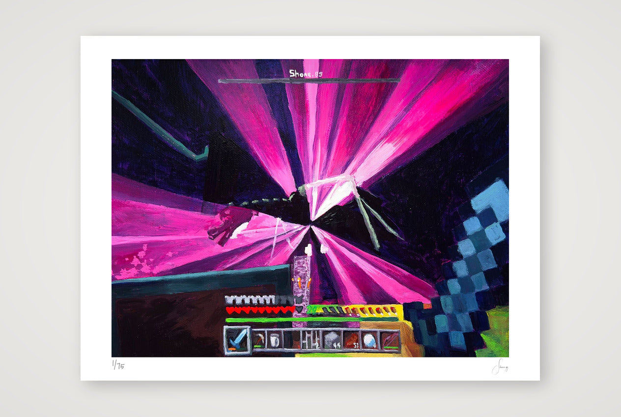 Ender Dragon — 40×30cm, 16×12" Print only