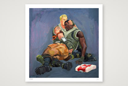 Jonsey the Terrible — 40×40cm, 16×16" Print only