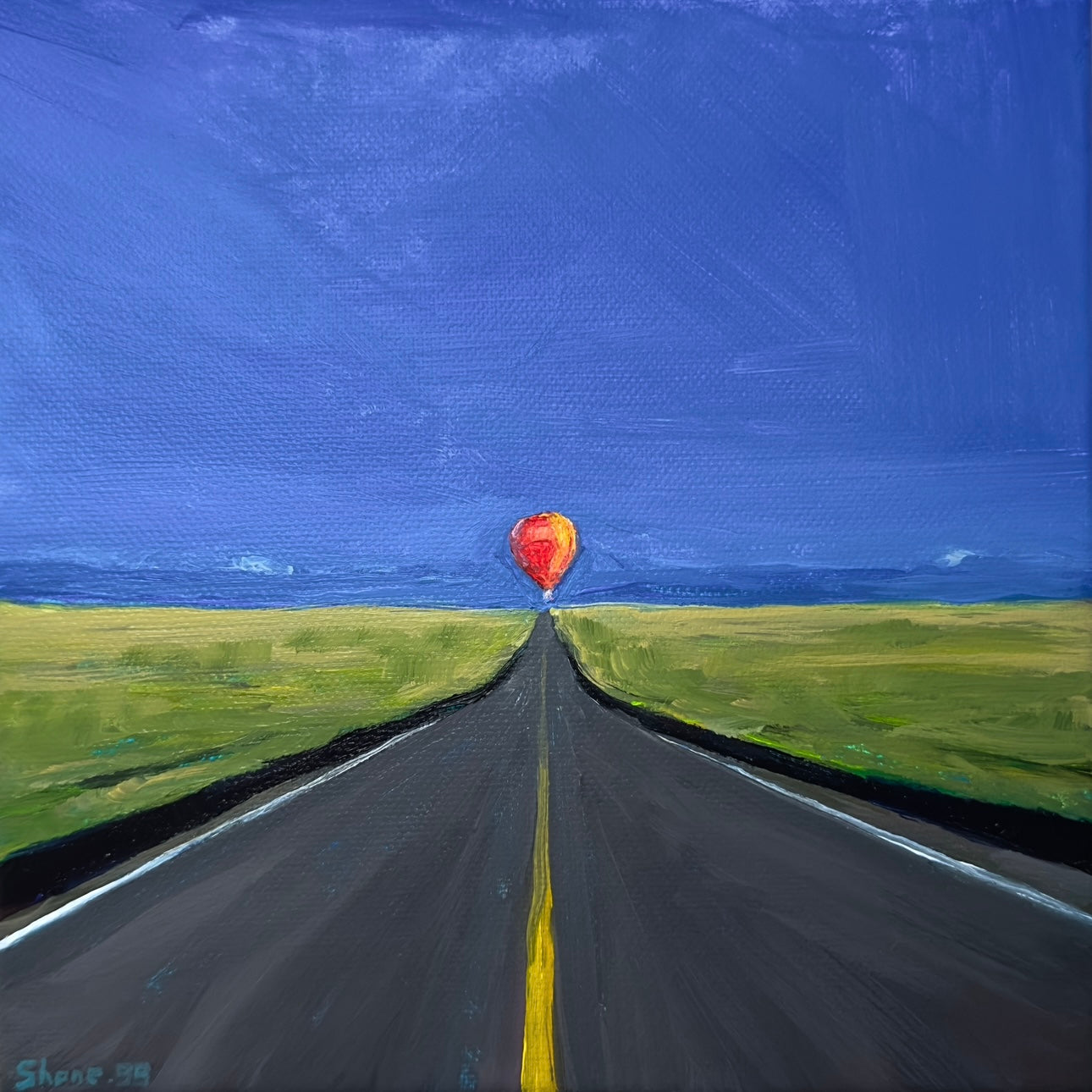 Hot Air Balloon - Original Painting