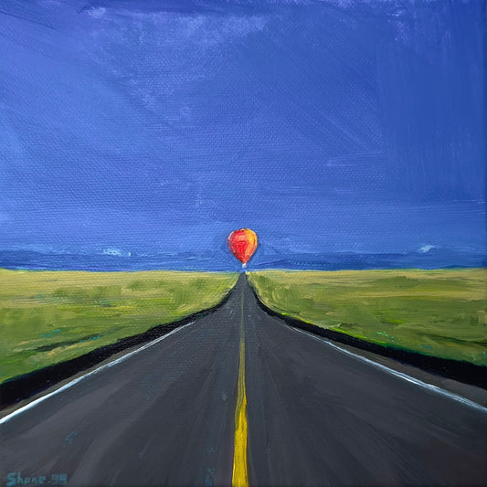 Hot Air Balloon - Original Painting