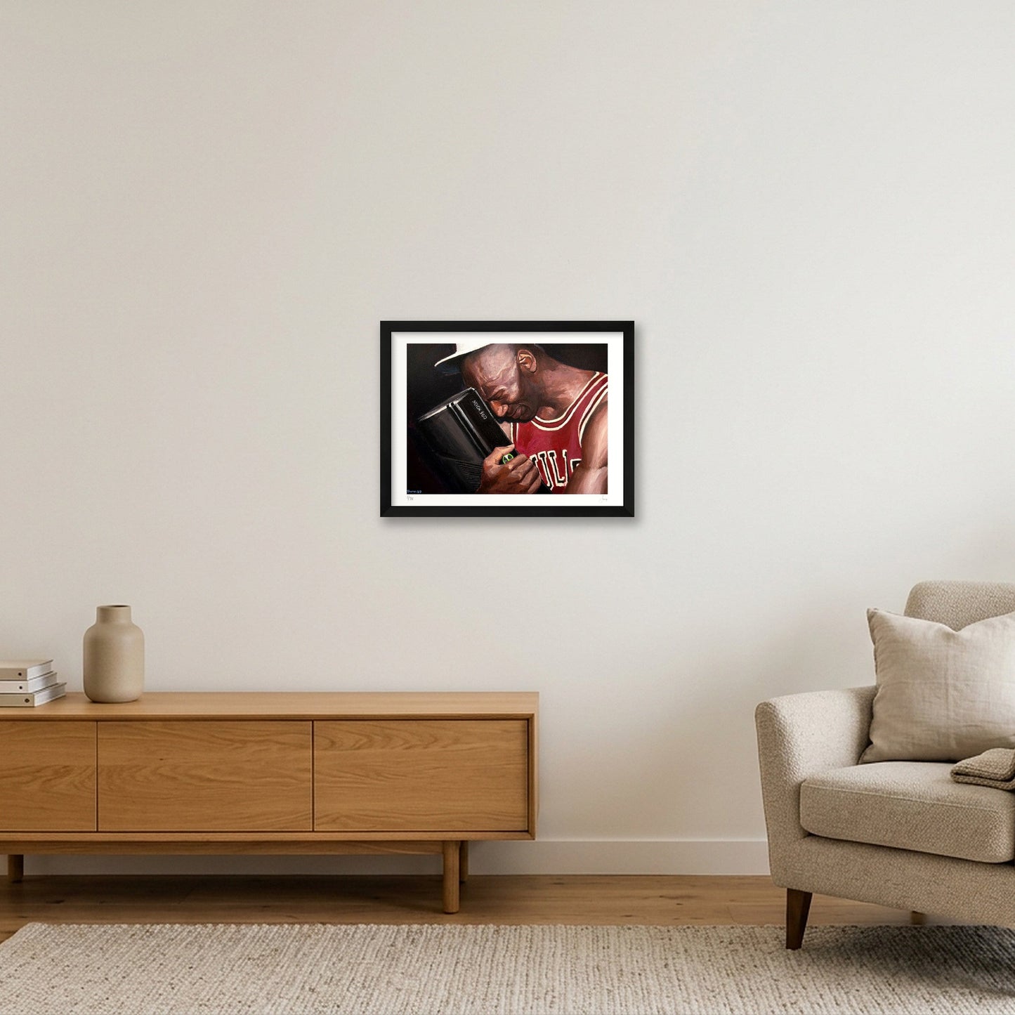 Christmas Morning — 40×30cm, 16×12" Black Frame