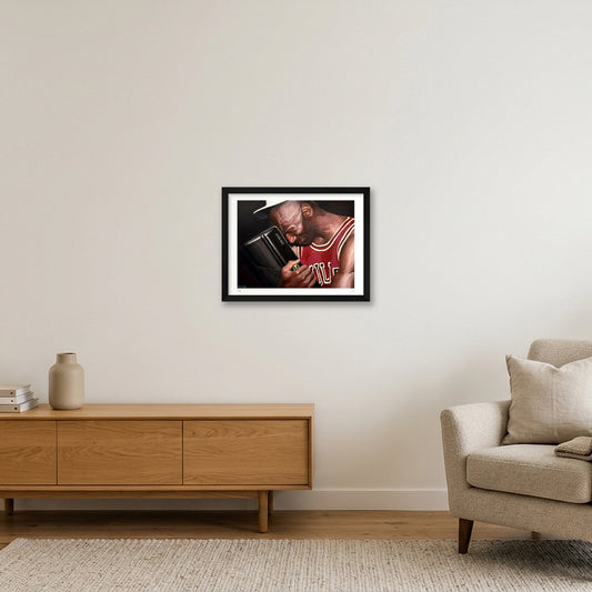 Christmas Morning — 40×30cm, 16×12" Black Frame