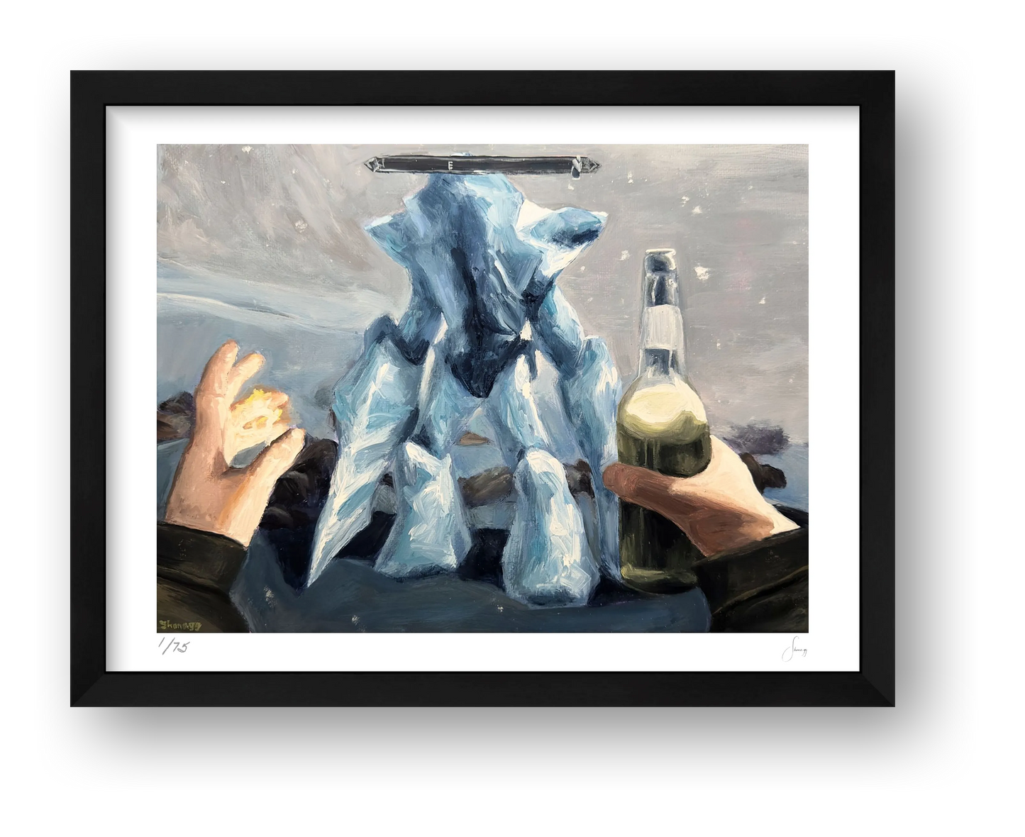 Cold Ones — framed