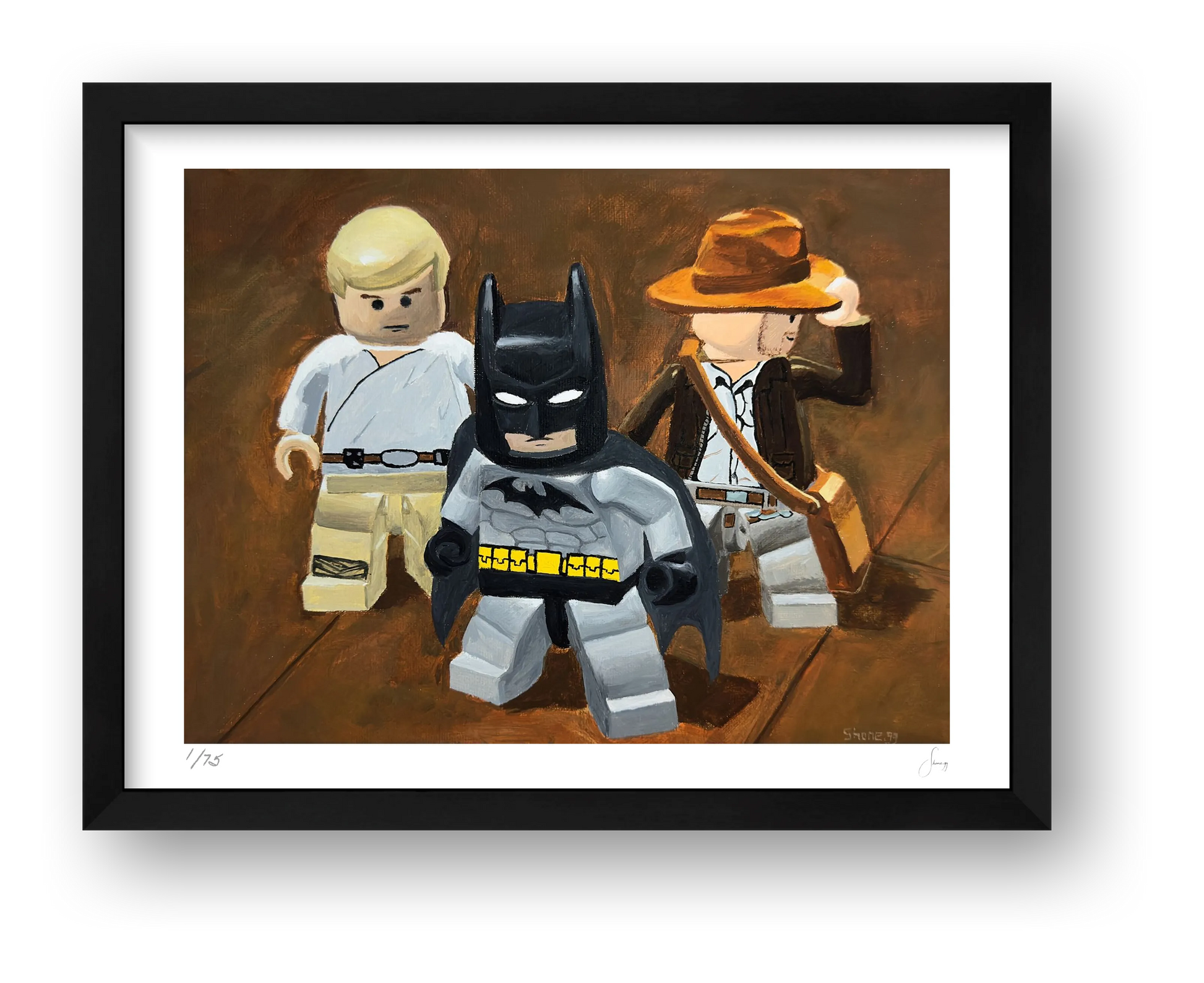 The Big 3 — framed