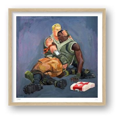 Jonsey the Terrible — framed