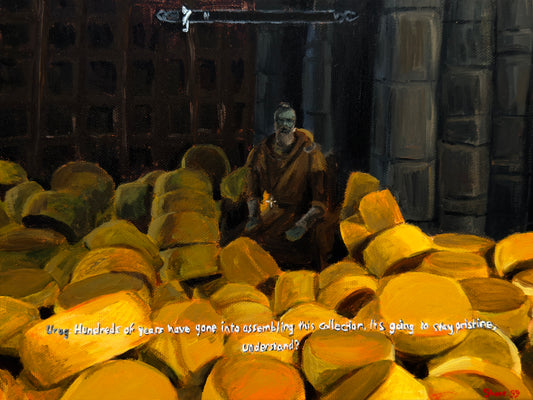 Cheese Please (Skyrim) - Original Painting
