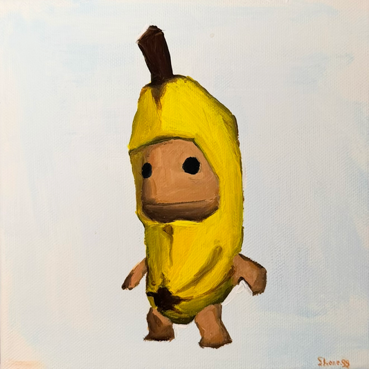 Sacknana - Banana Sackboy (lbp) - Mini Painting