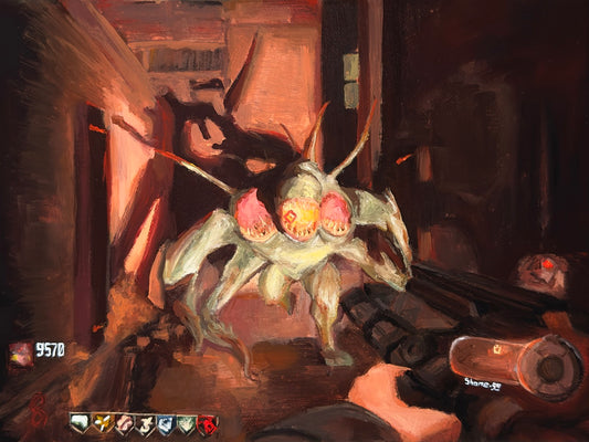 Margwa Chase (BO3) - Original Painting
