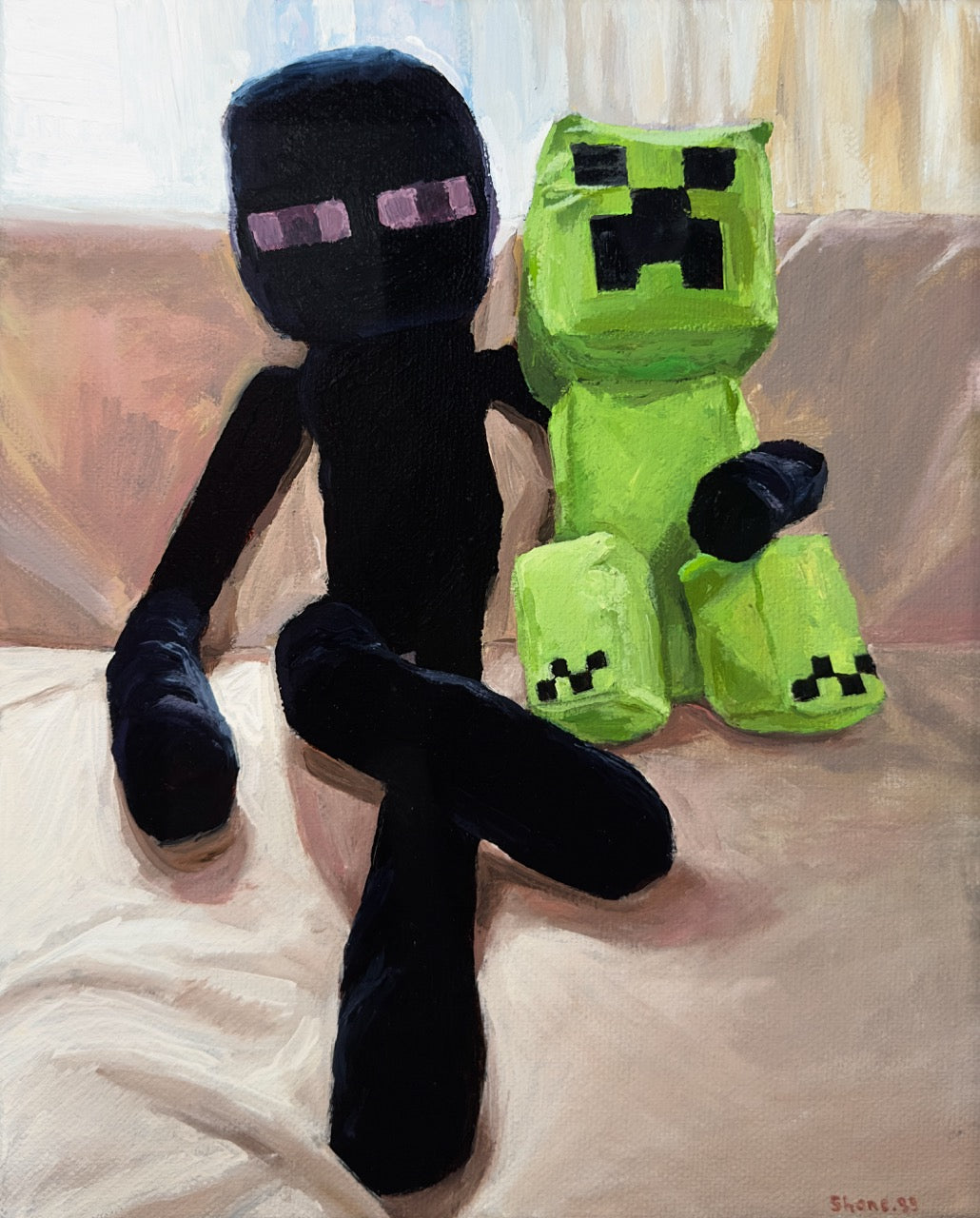 Hostile Holiday - Original Painting