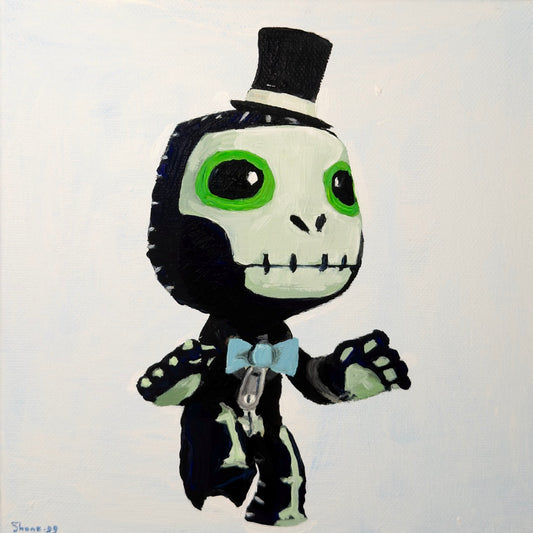 Skeleton Sackboy (lbp) - Original Painting