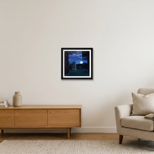 Creep — 30×30cm, 12×12" Black Frame