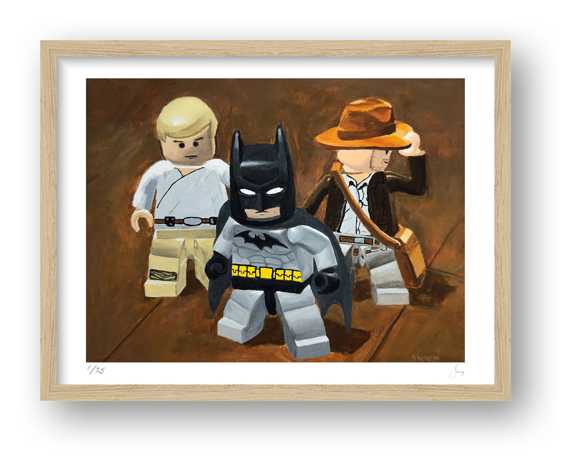The Big 3 — framed
