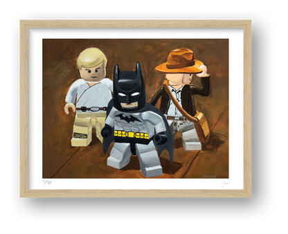 The Big 3 — framed