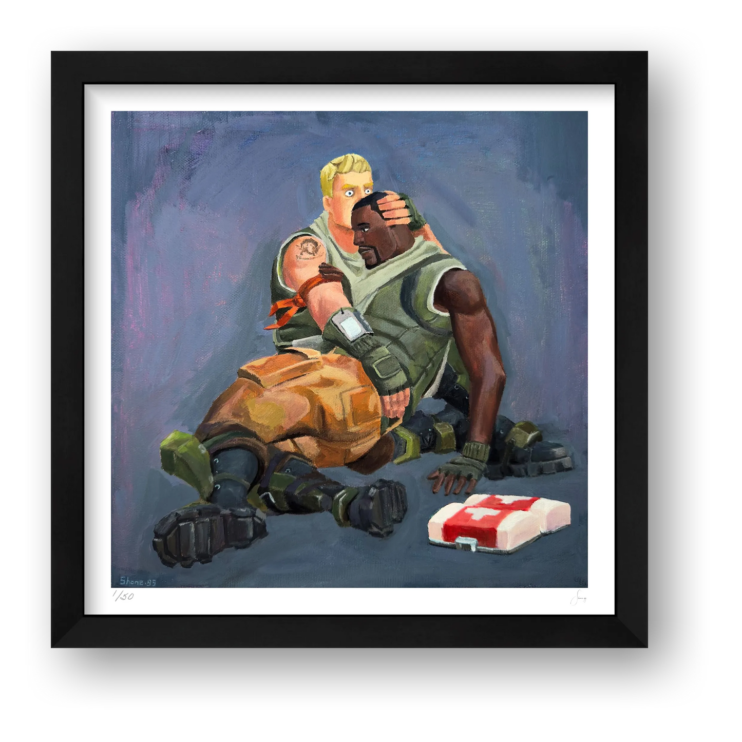 Jonsey the Terrible — framed