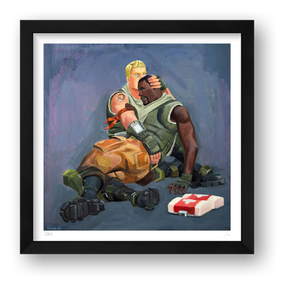 Jonsey the Terrible — framed