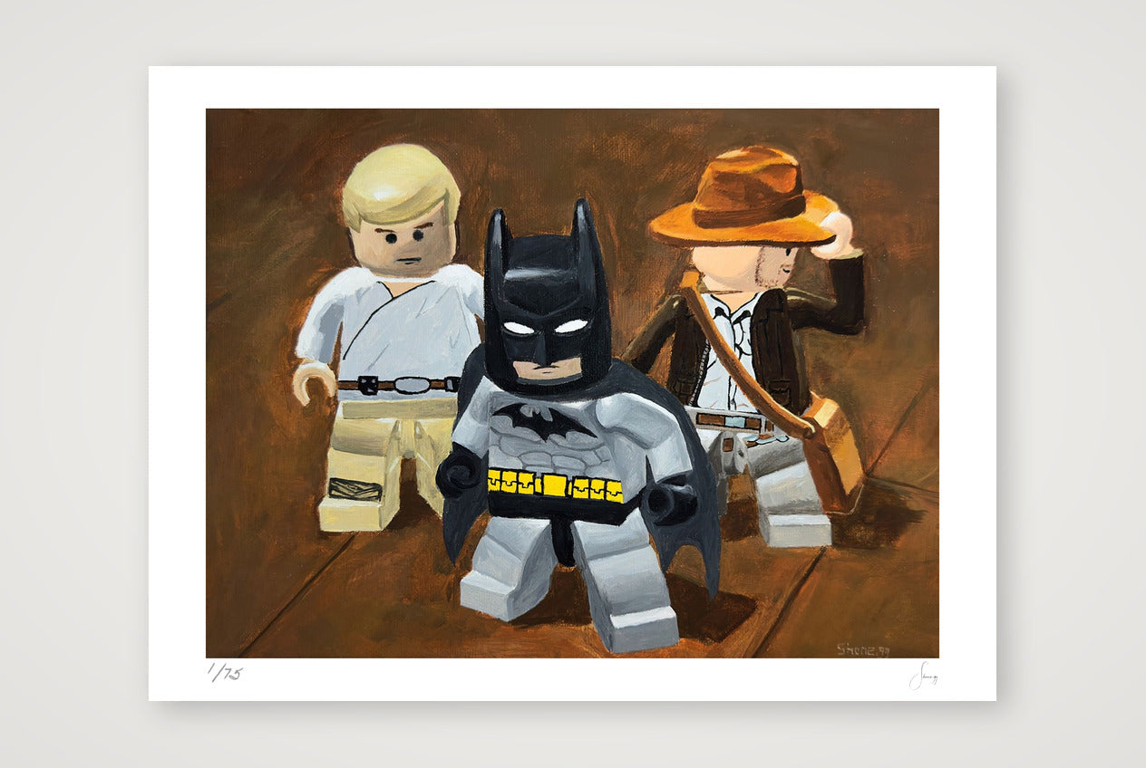 The Big 3 — 40×30cm, 16×12" Print only