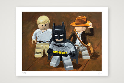 The Big 3 — 40×30cm, 16×12" Print only