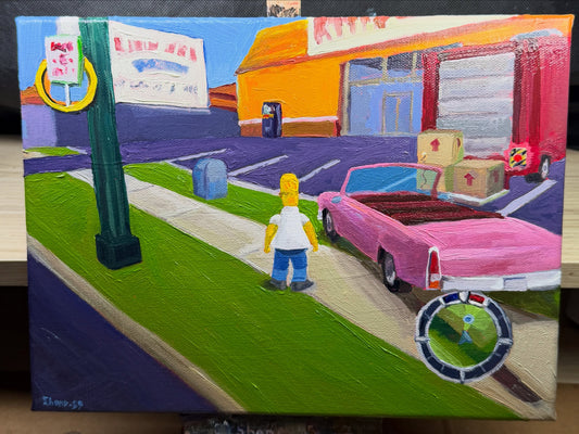Kwik-E-Mart - Original Painting