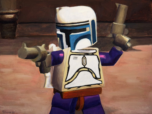 Jango Fett (LEGO) - Original Painting