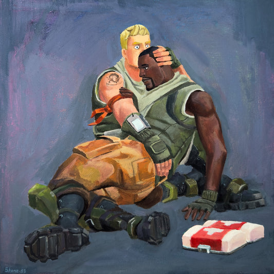 Jonsey The Terrible (Fortnite) - Original Painting