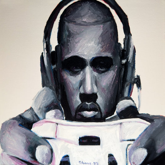 Ninjas in Party Chat - Original Painting