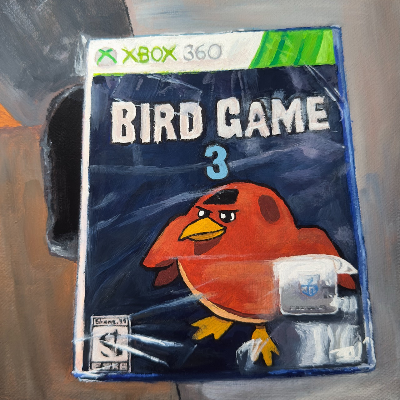 Bird Game 3 - Original Painting
