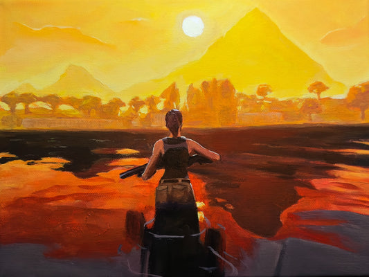 OG Sunset (Fortnite) - Original Painting